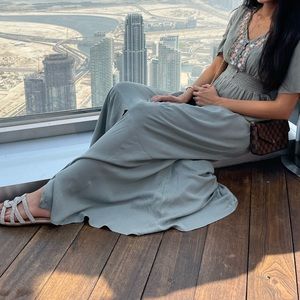 Franchescas Green Dress